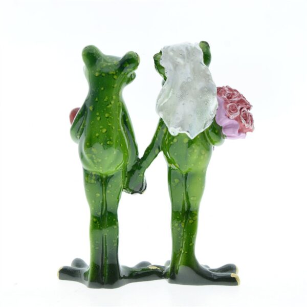 Froschpaar Hochzeit Brautpaar – Bild 3