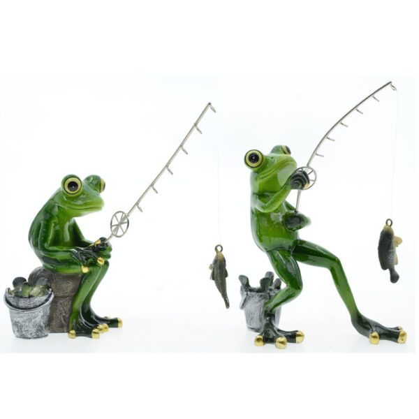 Froschdeko Angler – Bild 5