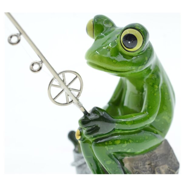 Froschdeko Angler – Bild 2