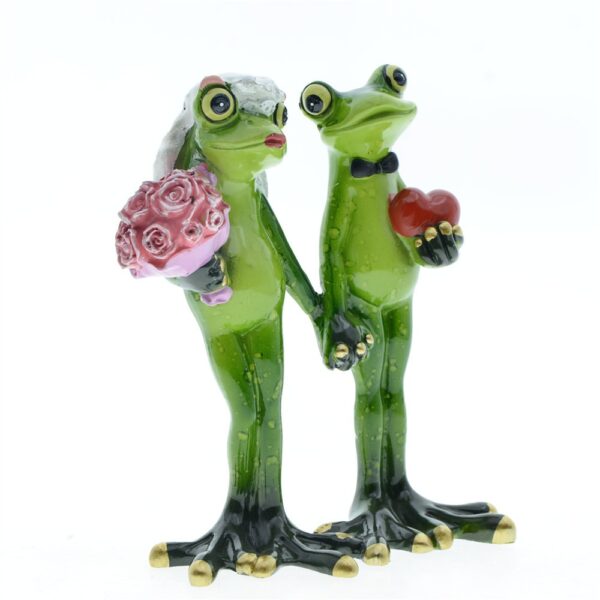 Froschpaar Hochzeit Brautpaar – Bild 4