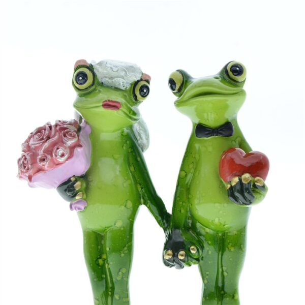 Froschpaar Hochzeit Brautpaar – Bild 2