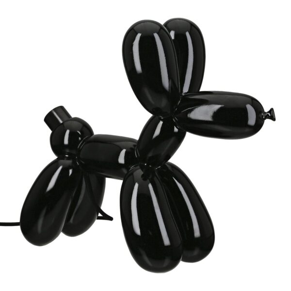 Gilde Tischleuchte Ballon Hund Scotty schwarz H: 35,5 cm – Bild 3
