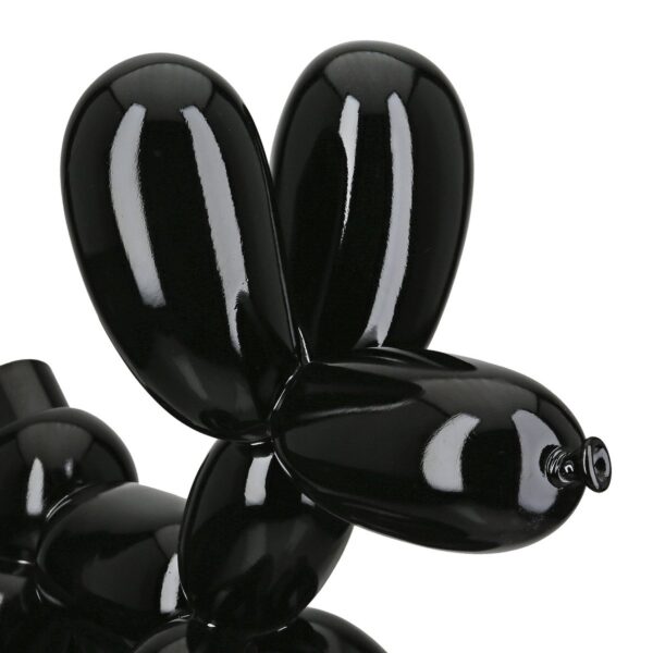 Gilde Tischleuchte Ballon Hund Scotty schwarz H: 35,5 cm – Bild 4