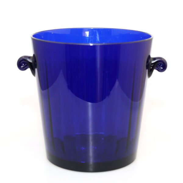 Blauer Champagnerkühler Sektkühler