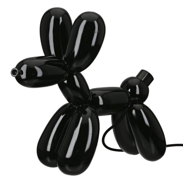 Gilde Tischleuchte Ballon Hund Scotty schwarz H: 35,5 cm